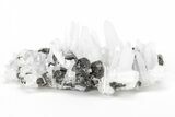 Sphalerite and Quartz Crystal Association - Peru #213629-1